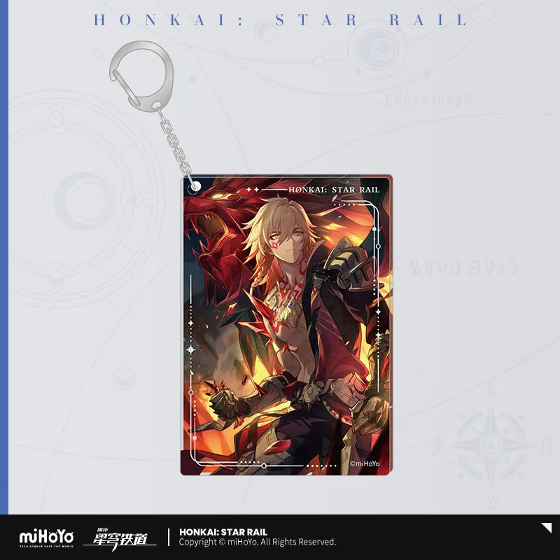 Honkai:Star Rail Light Cone Acrylic Keychain Pendant