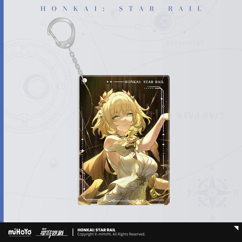 Honkai:Star Rail Light Cone Acrylic Keychain Pendant