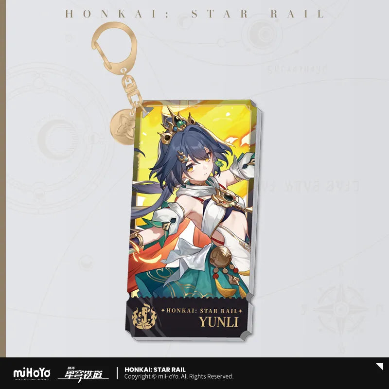 Honkai: Star Rail Destruction Path Character Art Series Acrylic Keychain