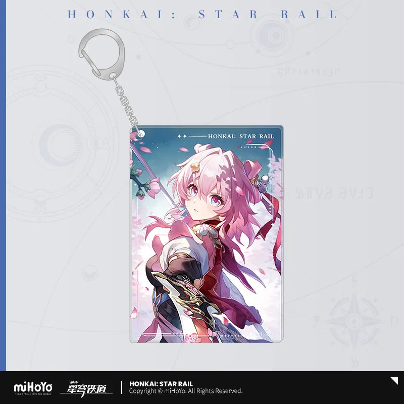 Honkai:Star Rail Light Cone Acrylic Keychain Pendant