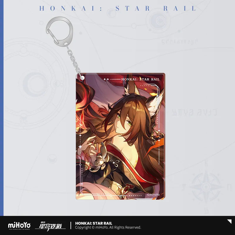 Honkai:Star Rail Light Cone Acrylic Keychain Pendant