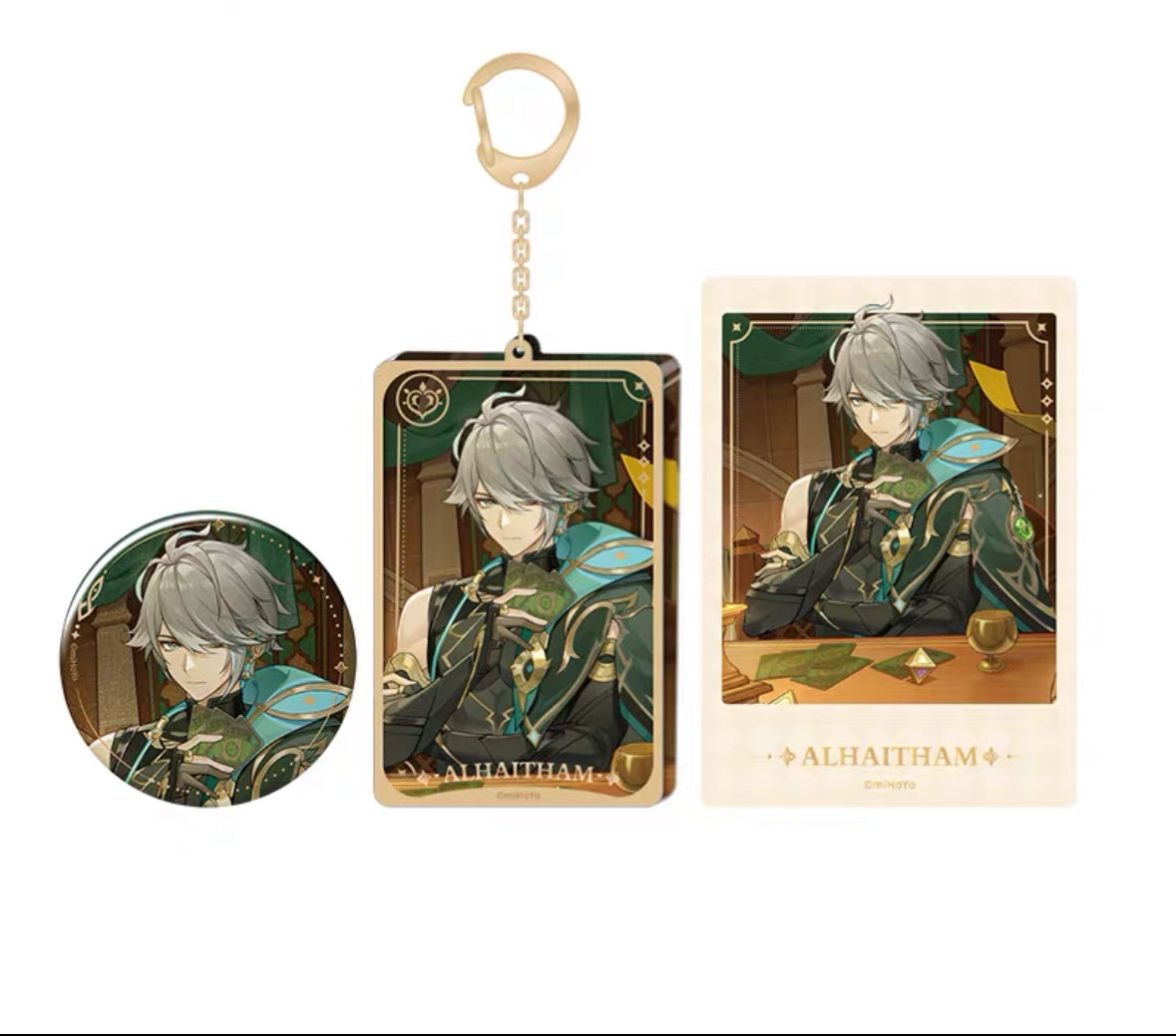 Genshin Impact Offline Exhibition Faruzan Kaveh Alhaitham Merchandise