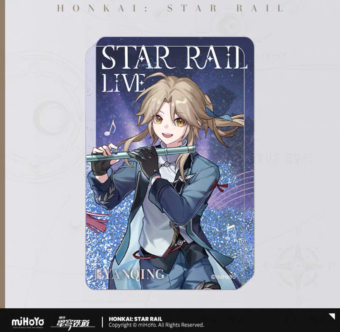 Honkai:Star Rail LIVE 2024 Character Acrylic Quicksand Ornament Block