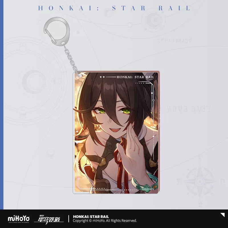 Honkai:Star Rail Light Cone Acrylic Keychain Pendant