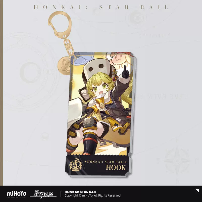 Honkai: Star Rail Destruction Path Character Art Series Acrylic Keychain