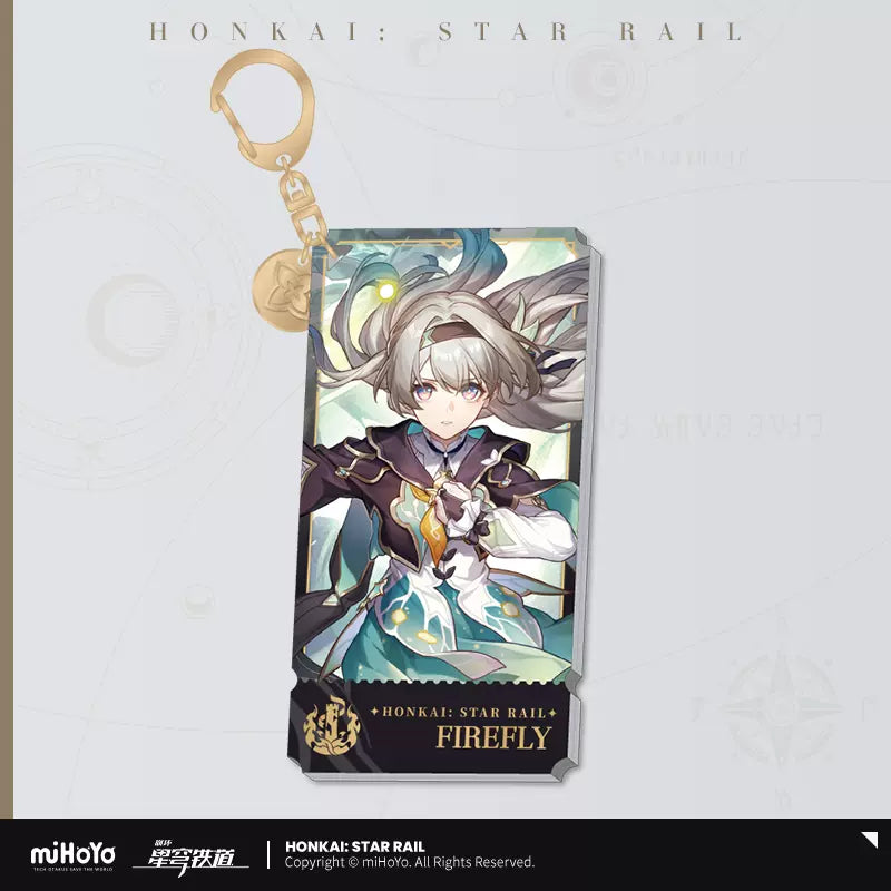 Honkai: Star Rail Destruction Path Character Art Series Acrylic Keychain