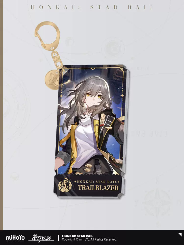 Honkai: Star Rail Destruction Path Character Art Series Acrylic Keychain