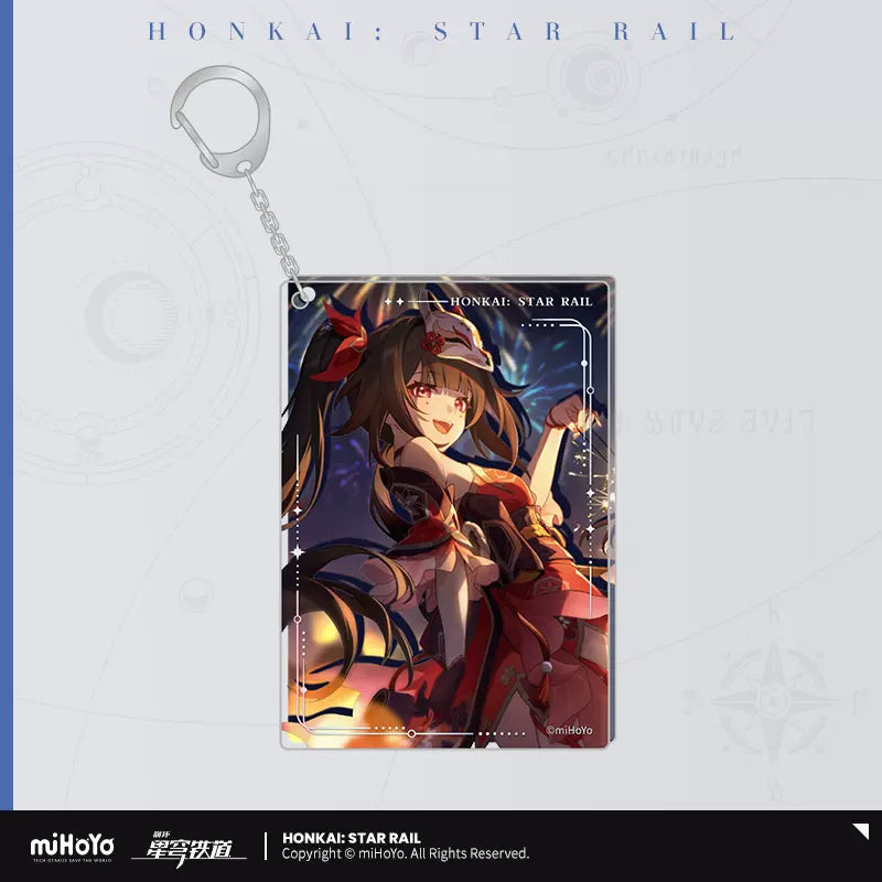 Honkai:Star Rail Light Cone Acrylic Keychain Pendant