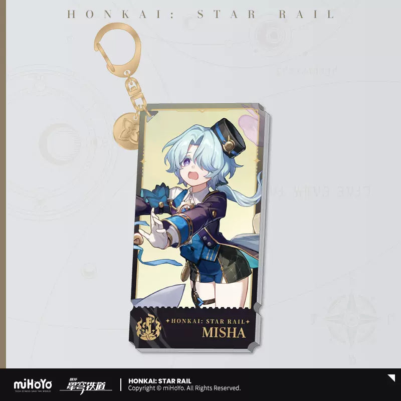 Honkai: Star Rail Destruction Path Character Art Series Acrylic Keychain
