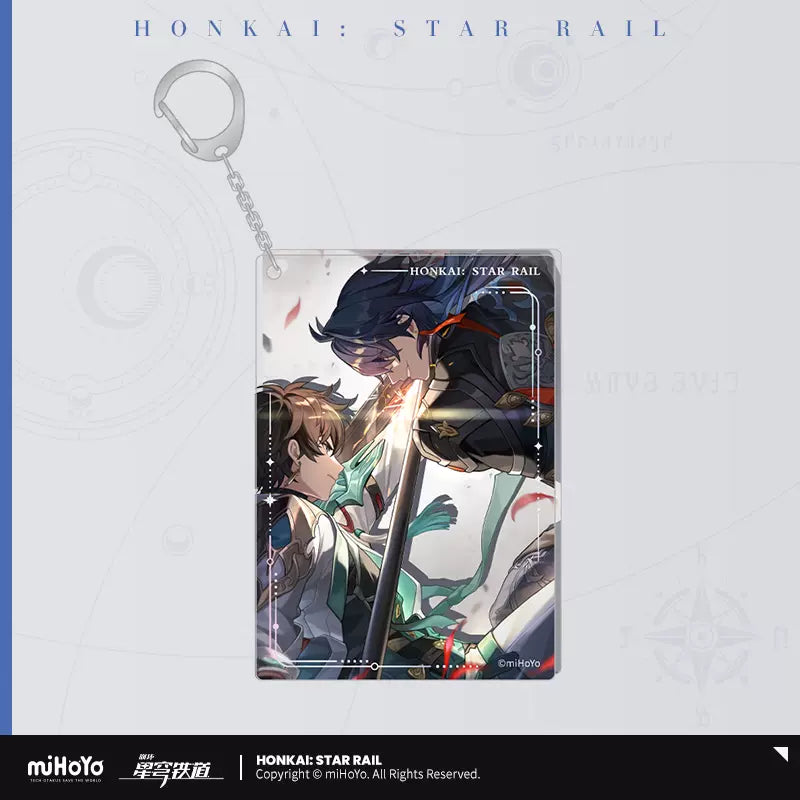 Honkai:Star Rail Light Cone Acrylic Keychain Pendant