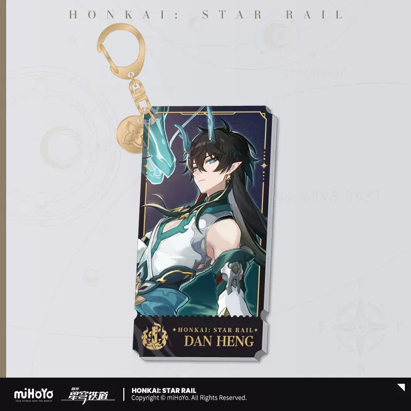 Honkai: Star Rail Destruction Path Character Art Series Acrylic Keychain