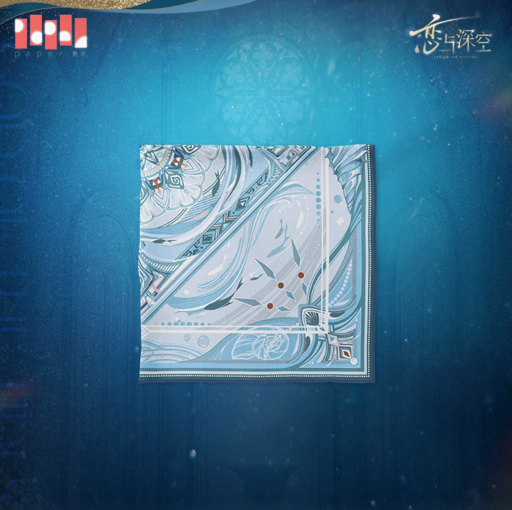 Love and Deepspace God of the Tides Series Impression Scarf - Rafayel