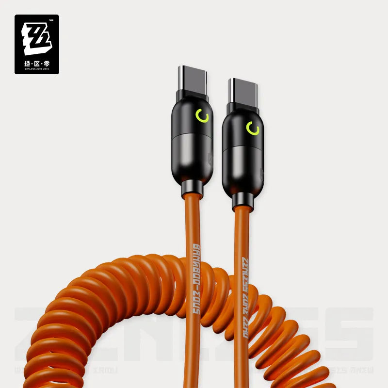 Zenless Zone Zero Coiled Fast Charging Cable