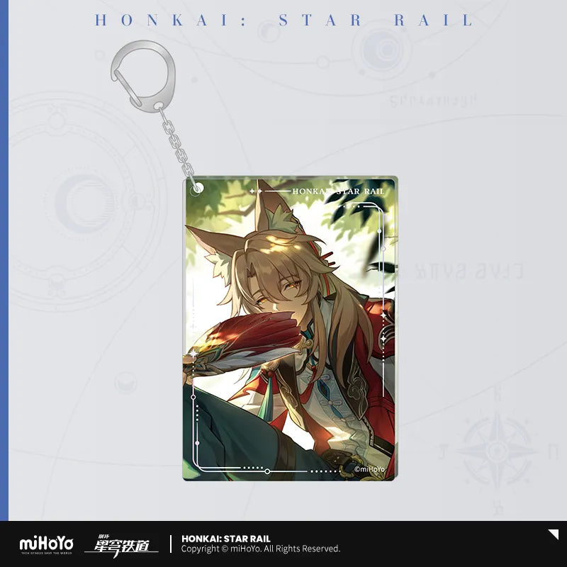 Honkai:Star Rail Light Cone Acrylic Keychain Pendant