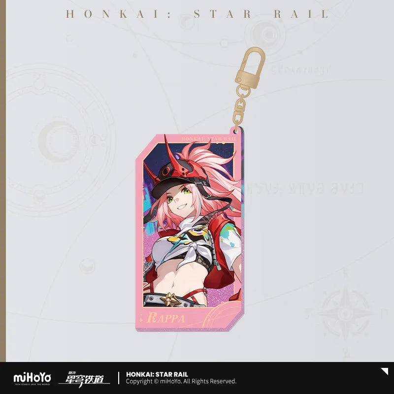 Honkai: Star Rail Star Invitation Series Reflective Quicksand Acrylic Keychain