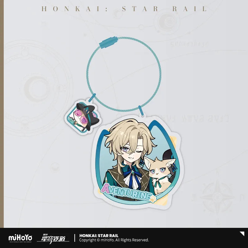 Honkai:Star Rail Tiny Cat Series Acrylic Pendant