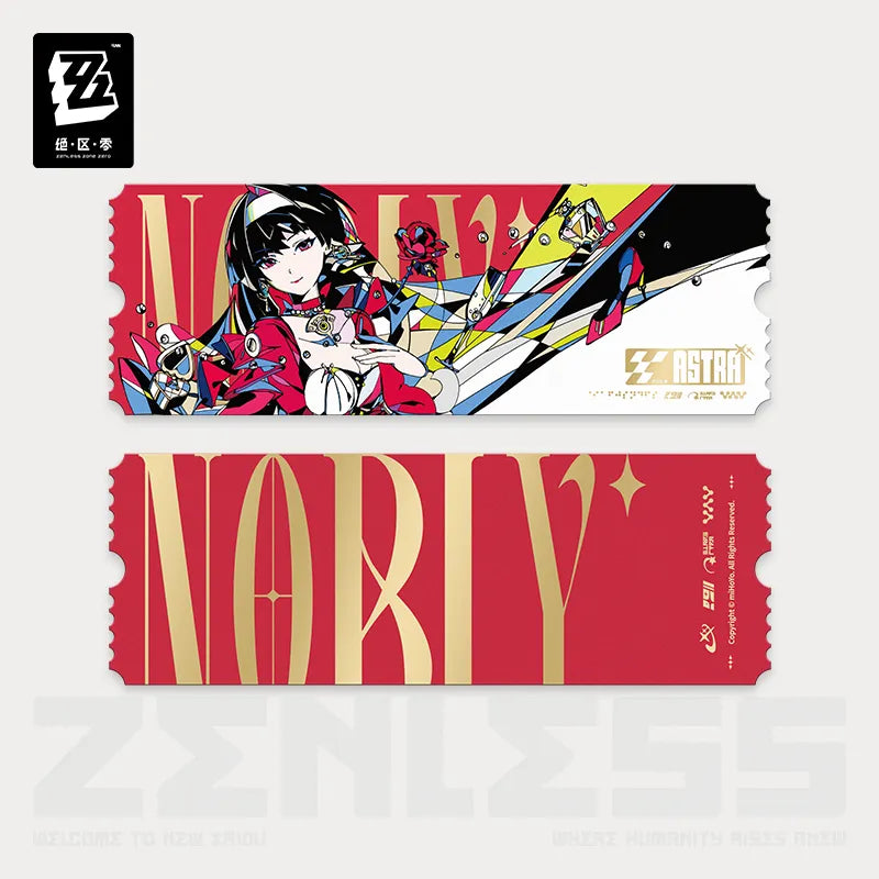 Zenless Zone Zero Should I Be the Stars of Lyra Astra Yao Live Collectible Ticket Set