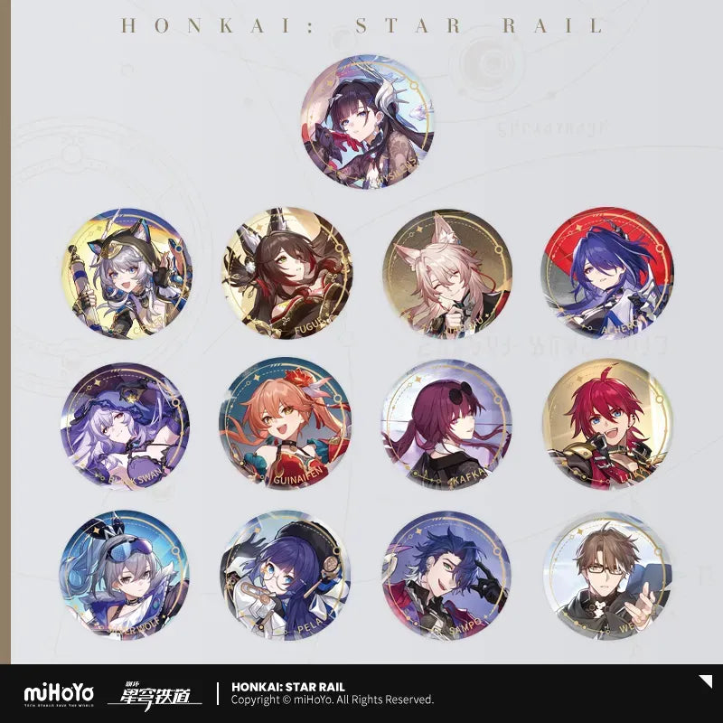 Honkai: Star Rail Nihility Path Character Art Series Badge