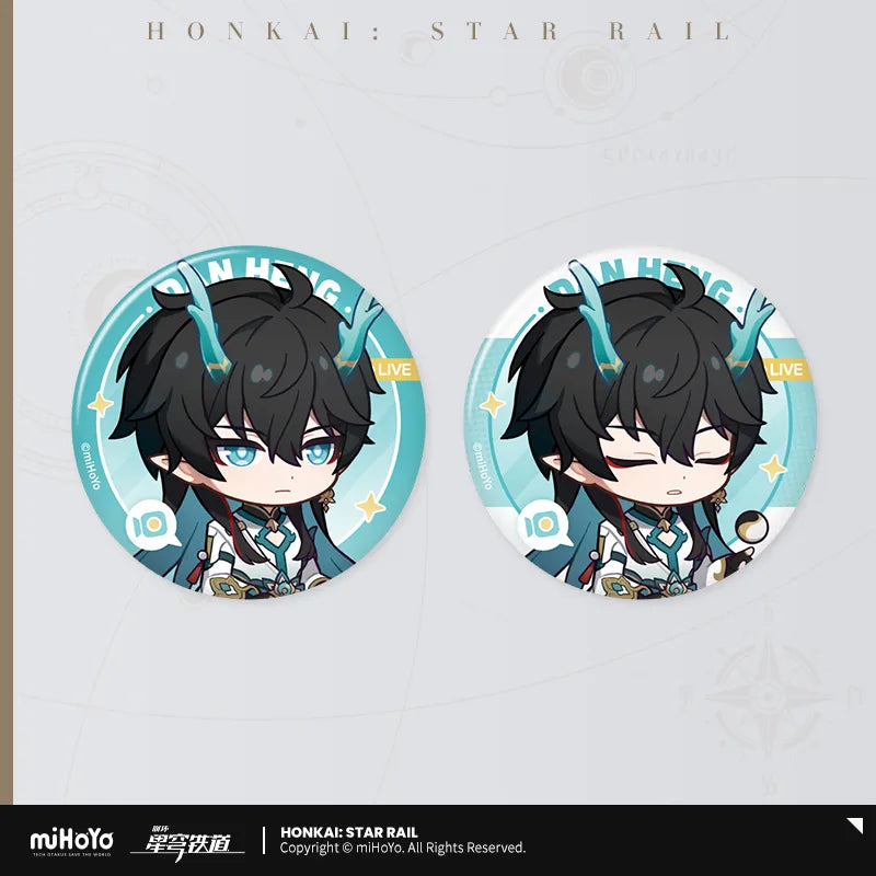 Honkai: Star Rail Jimmy's Interview Studio Series Character Badge