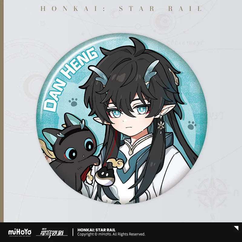 Honkai:Star Rail Tiny Cat Series Character Badge