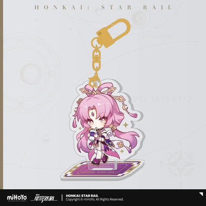 Honkai: Star Rail Train Travel Chibi Series Acrylic Standee Keychain