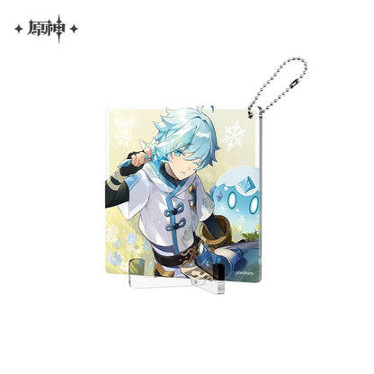 Genshin Impact Fateful Day Series Coaster Keychain