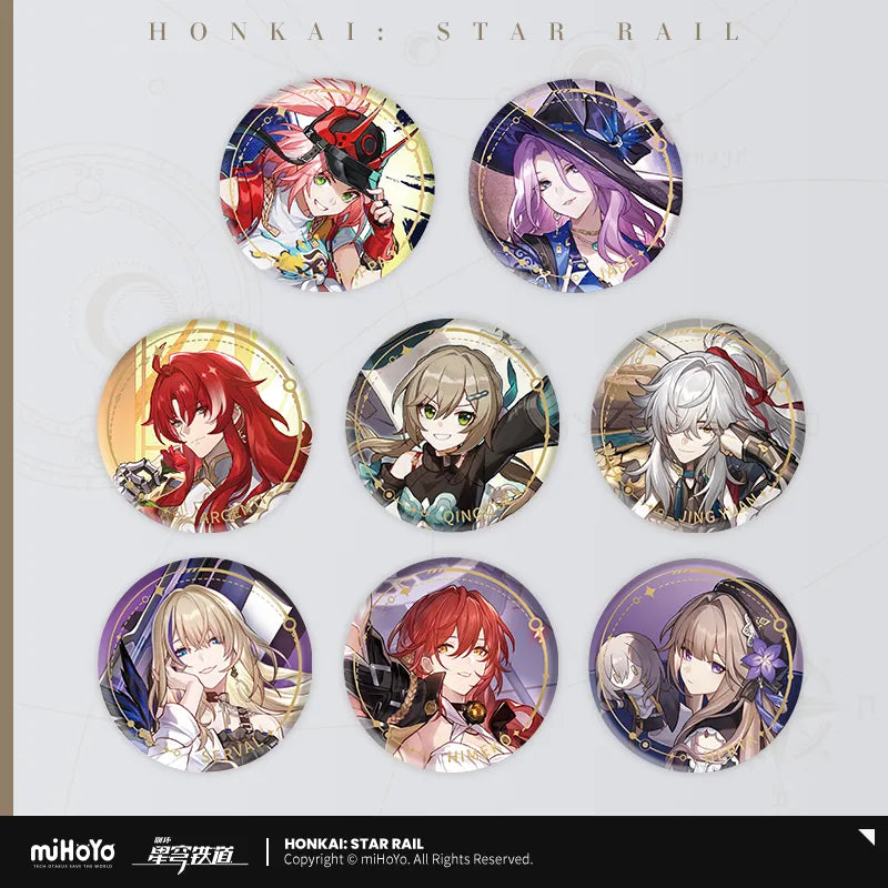 Honkai: Star Rail Erudition Path Character Art Series Badge