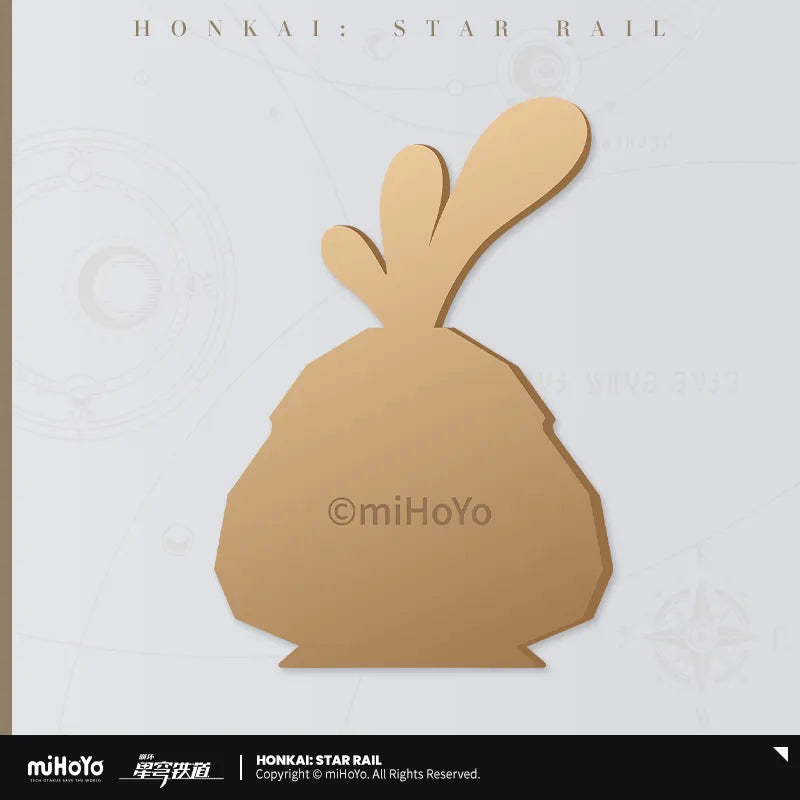 Honkai: Star Rail Acrylic Origami Bird Clash Metal Bookmark