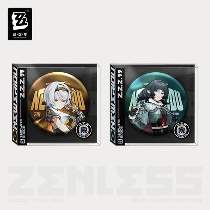 Zenless Zone Zero Tinplate Badge Unknown Faction