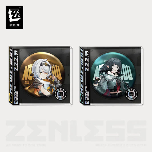 Zenless Zone Zero Tinplate Badge Unknown Faction