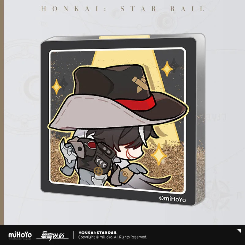 Honkai: Star Rail Pom-Pom Exhibition Hall Series Quicksand Refrigerator Magnet