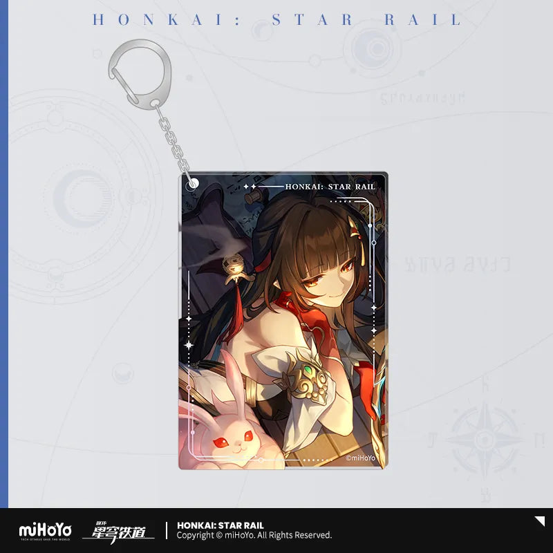 Honkai:Star Rail Light Cone Acrylic Keychain Pendant