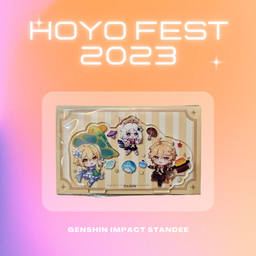 Genshin Impact Hoyofest 2023 Characters Standee (In-Stock)