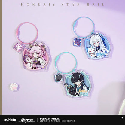 Honkai:Star Rail Tiny Cat Series Acrylic Pendant