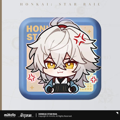 Honkai: Star Rail Pom-Pom Exhibition Hall Series Square Badge