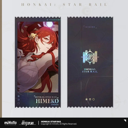 Honkai: Star Rail Departure Countdown Series Commemorative Ticket Set of 7