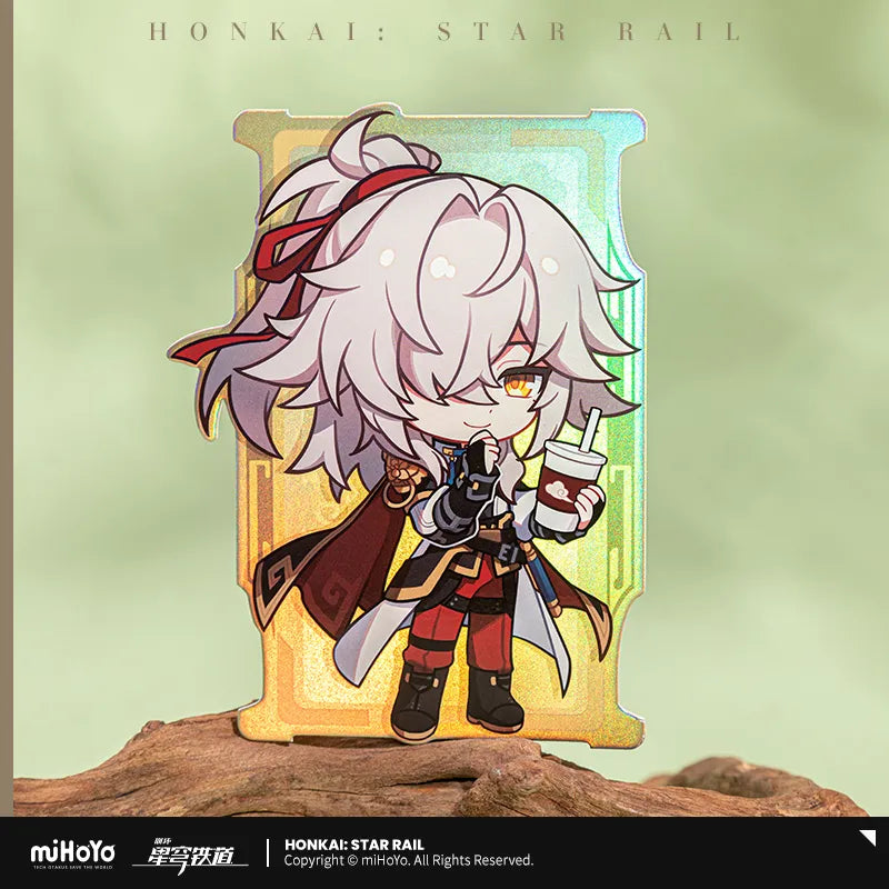 Honkai: Star Rail Train Travel Chibi Series Laser Ticket