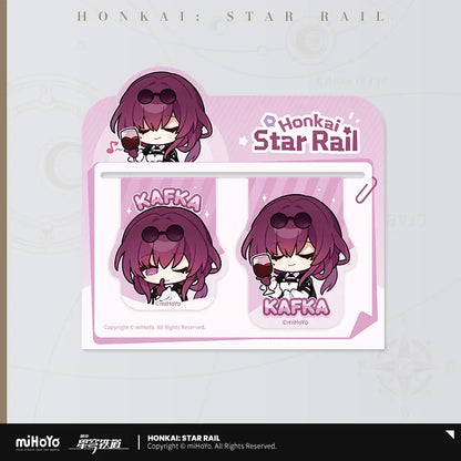 Honkai: Star Rail Pom-Pom Exhibition Series Magnetic Bookmark Set