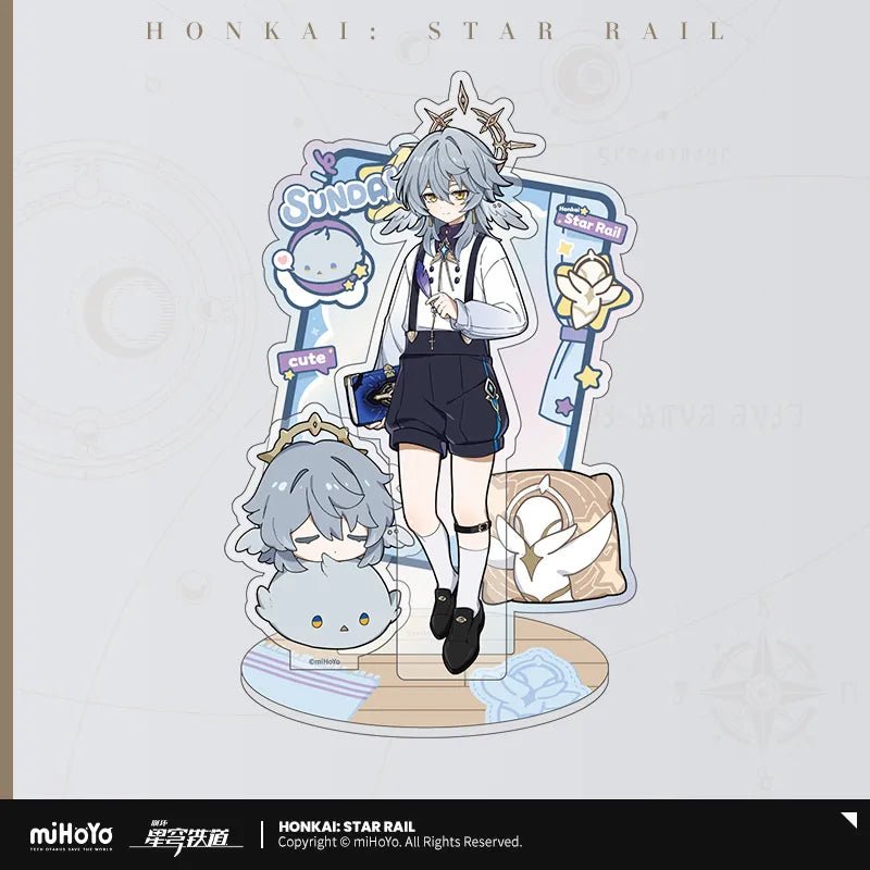 Honkai:Star Rail Boys Dorm Series Acrylic Standee