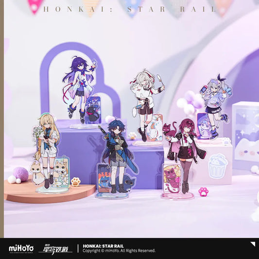 Honkai:Star Rail Tiny Cat Series Character Acrylic Standee