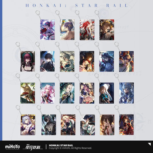 Honkai:Star Rail Light Cone Acrylic Keychain Pendant