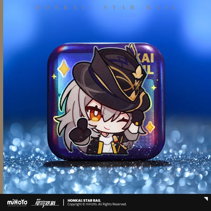 Honkai: Star Rail Pom-Pom Exhibition Hall Series Square Badge