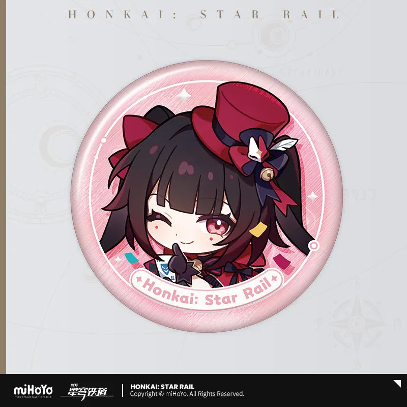 Honkai: Star Rail Medal Of The Nameless Series Character Badge