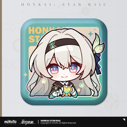 Honkai: Star Rail Pom-Pom Exhibition Hall Series Square Badge