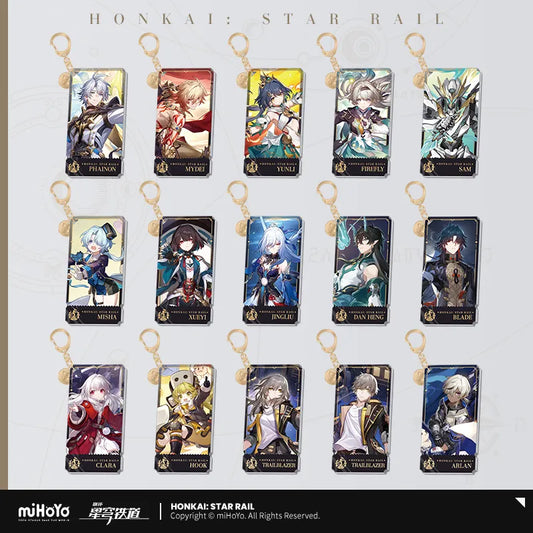 Honkai: Star Rail Destruction Path Character Art Series Acrylic Keychain