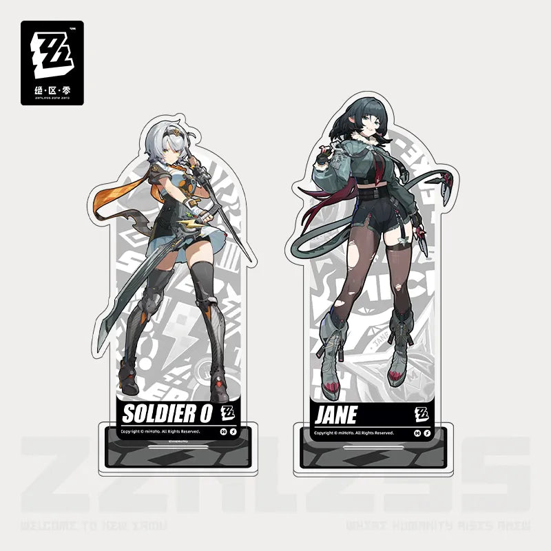 Zenless Zone Zero Acrylic Standee Unknown Faction