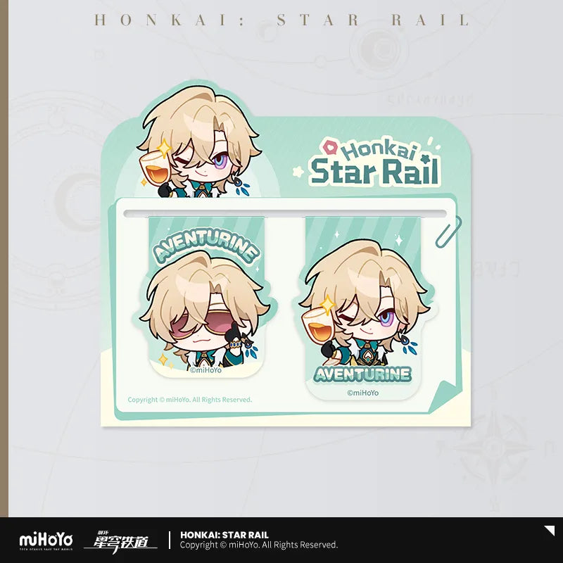 Honkai: Star Rail Pom-Pom Exhibition Series Magnetic Bookmark Set