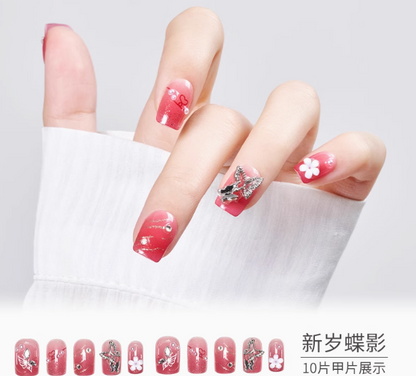 Heaven Official's Blessing Butterfly Shadow Series Press-On Nails