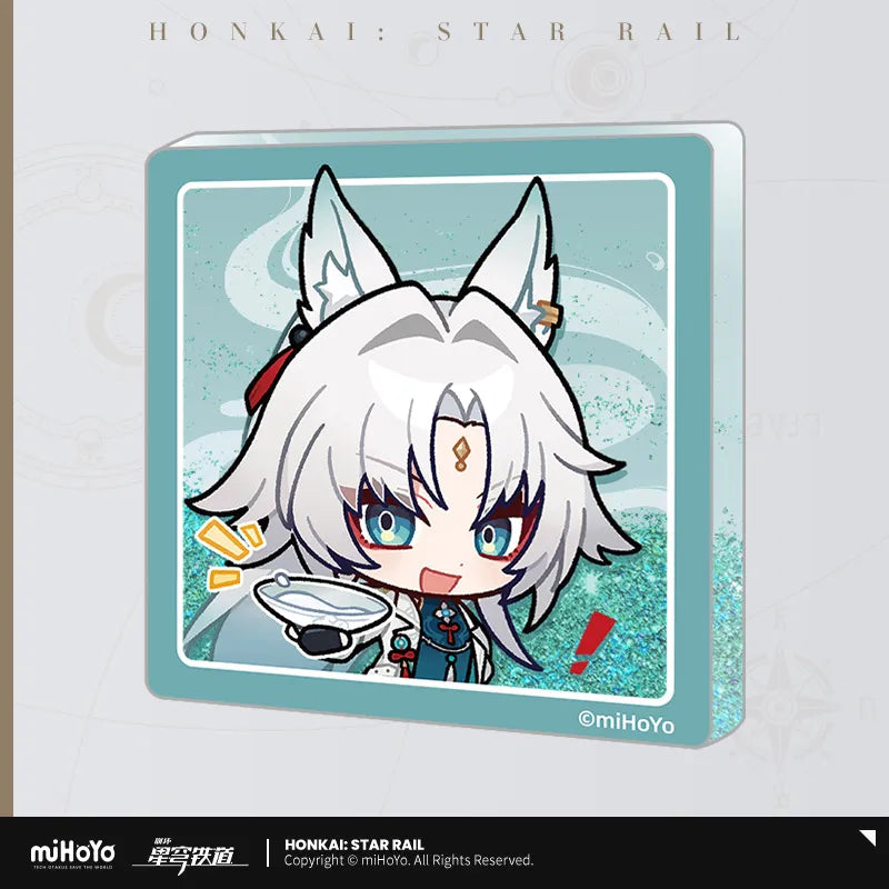 Honkai: Star Rail Pom-Pom Exhibition Hall Series Quicksand Refrigerator Magnet