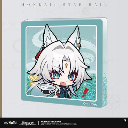 Honkai: Star Rail Pom-Pom Exhibition Hall Series Quicksand Refrigerator Magnet
